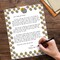 Great Papers! Sunny Plaid Pumpkin Letterhead, for Invitations, Announcements and Personal Messages, Printer Friendly 8.5" x 11", 50 Pack (2023033)